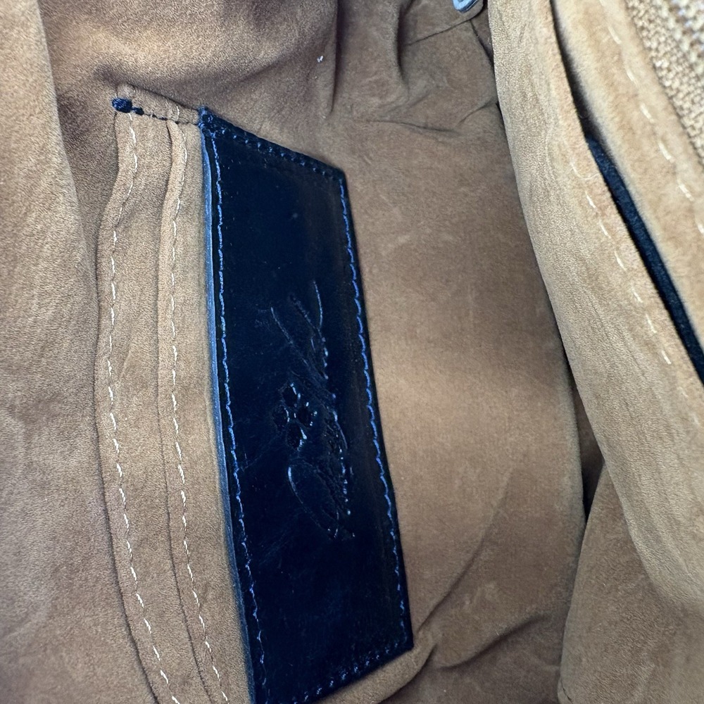 Patricia Nash Cassini Clutch Kisslock Wristlet‎ Peruvian Painting Leather - Picture 8 of 11